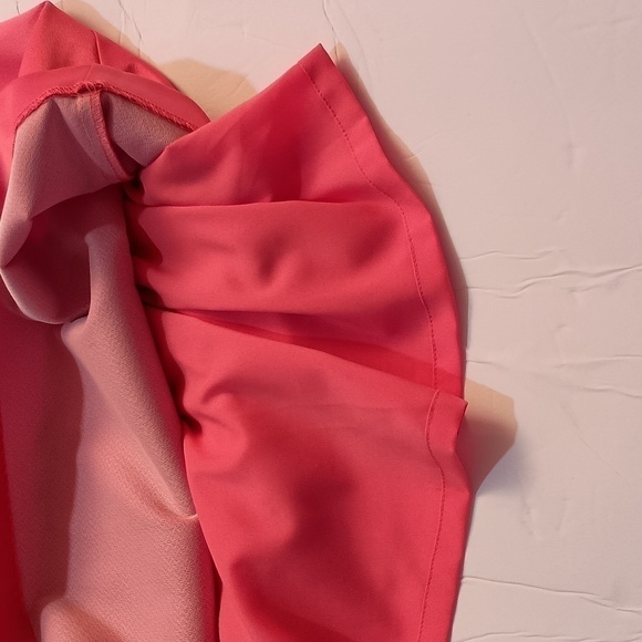 Eliza J Satin One Shoulder Rhinestone Formal Mini Dress Size 6. NWT - Picture 8 of 9